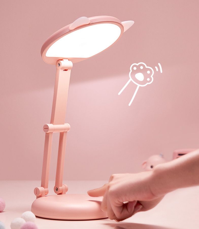 Modern Table Lamp With Usb Port Plastic Table Light