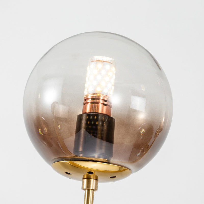 Glass Globe Island Chandelier Light Contemporary Style Chandelier Lighting Fixture