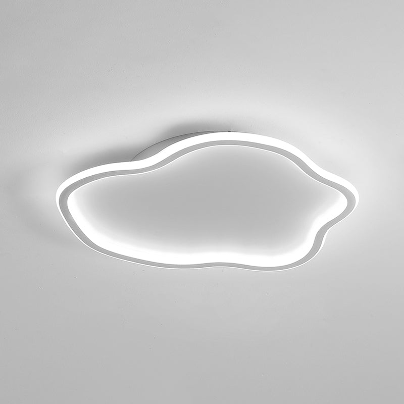 Lámpara de techo moderna geométrica ultrafina de luces de techo de montaje en superficie LED para dormitorio