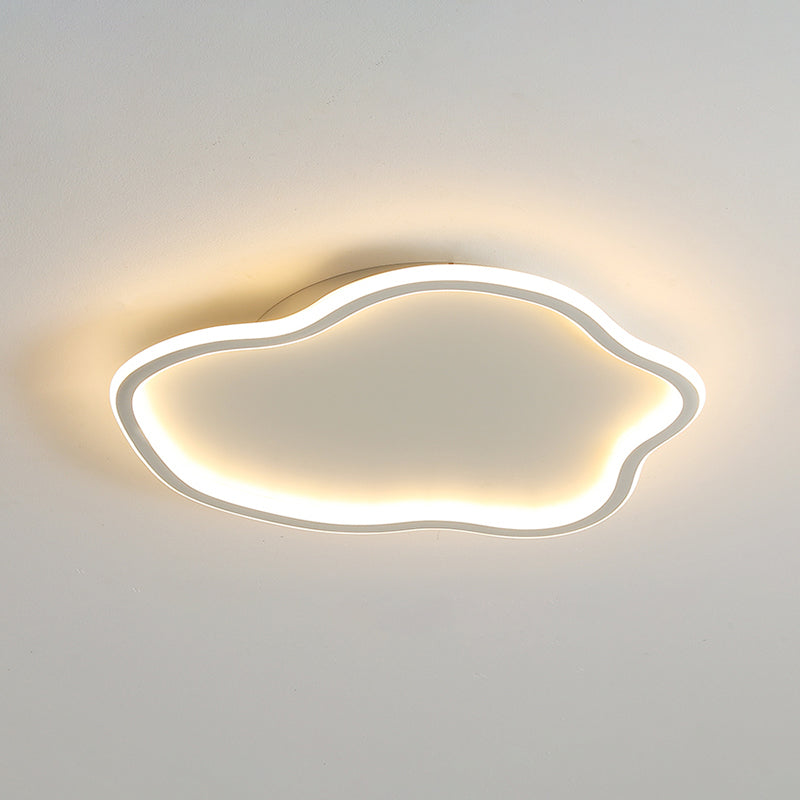 Lámpara de techo moderna geométrica ultrafina de luces de techo de montaje en superficie LED para dormitorio