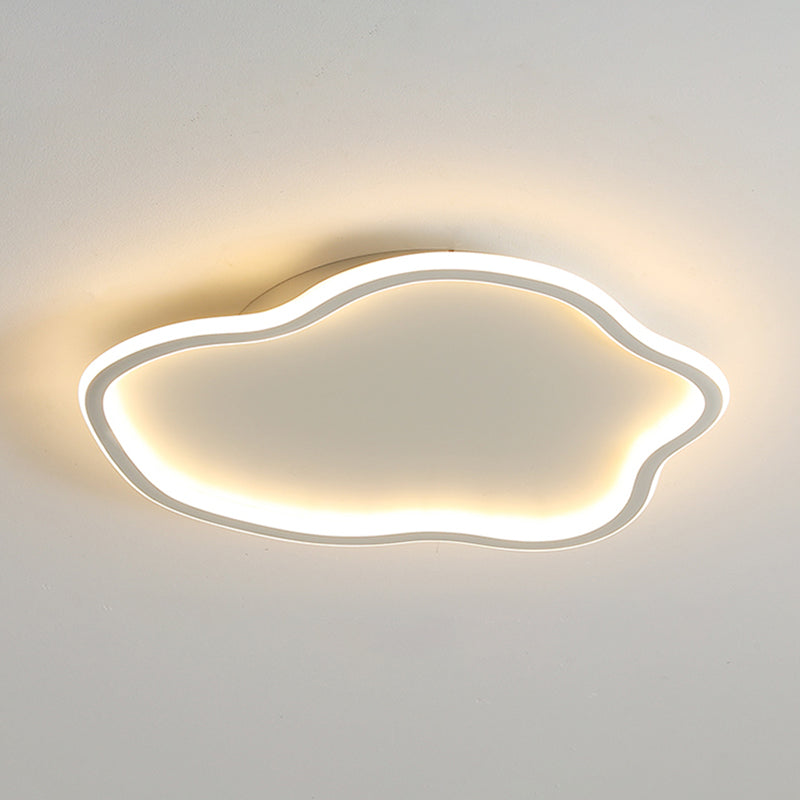 Lámpara de techo moderna geométrica ultrafina de luces de techo de montaje en superficie LED para dormitorio