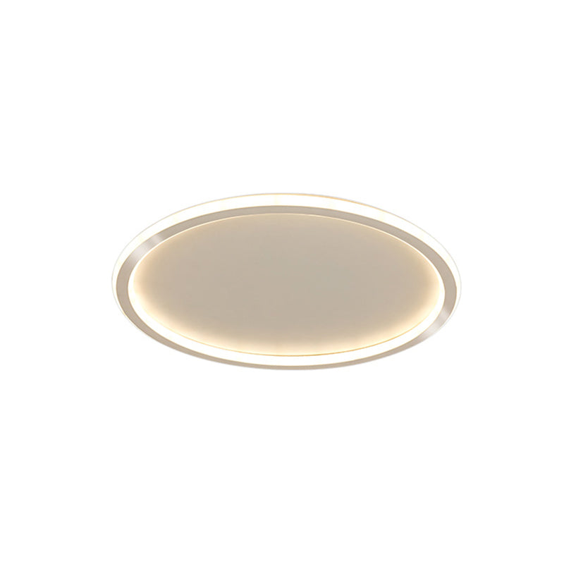 Lámpara empotrada LED ultrafina de 1 luz, nueva lámpara acrílica moderna de montaje en techo para dormitorio