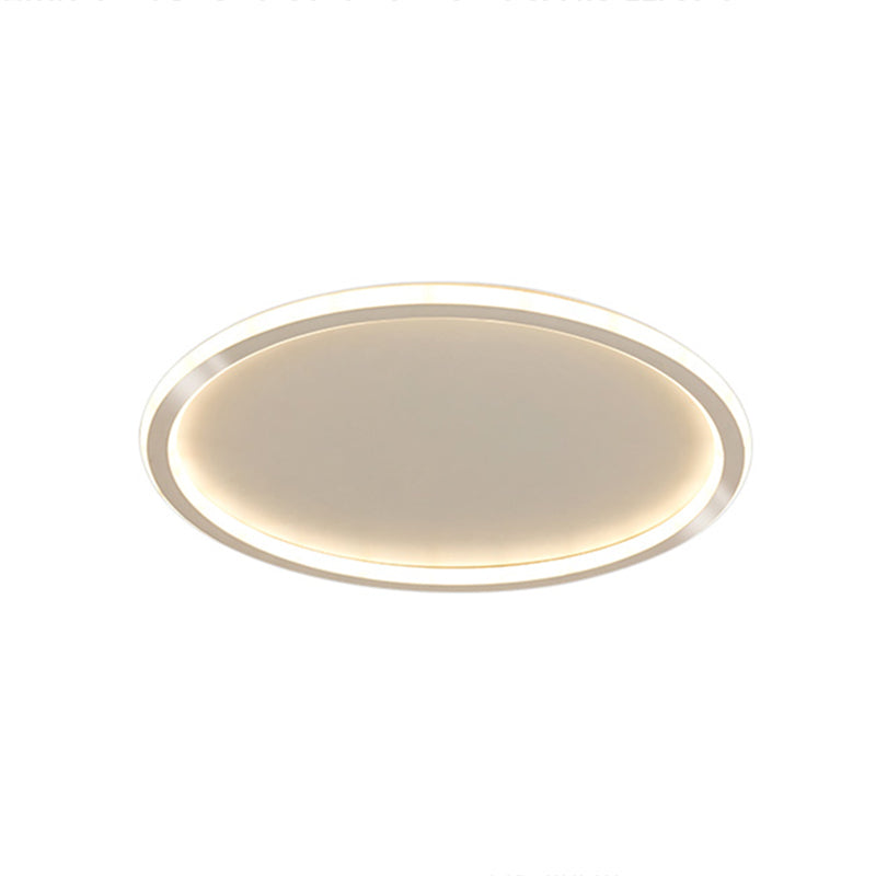 Ultra-thin 1-Light LED Flush Light New Modern Acrylic Ceiling Mount Lamp for Bedroom