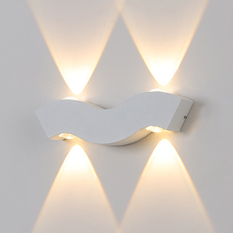 Modern Minimalist Style Wall Sconce Lighting Metal Wall Lighting Ideas for Exterior Wall