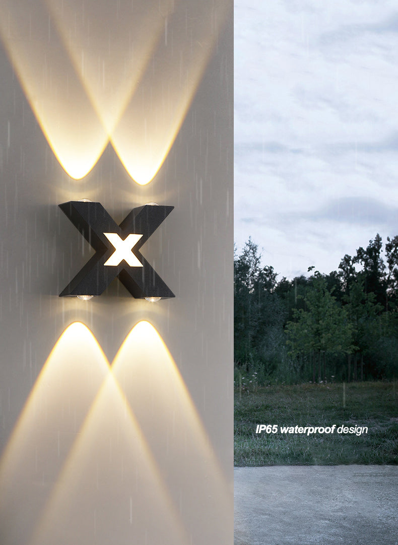 Modern Minimalist Style Wall Sconce Lighting Metal Wall Lighting Ideas for Exterior Wall