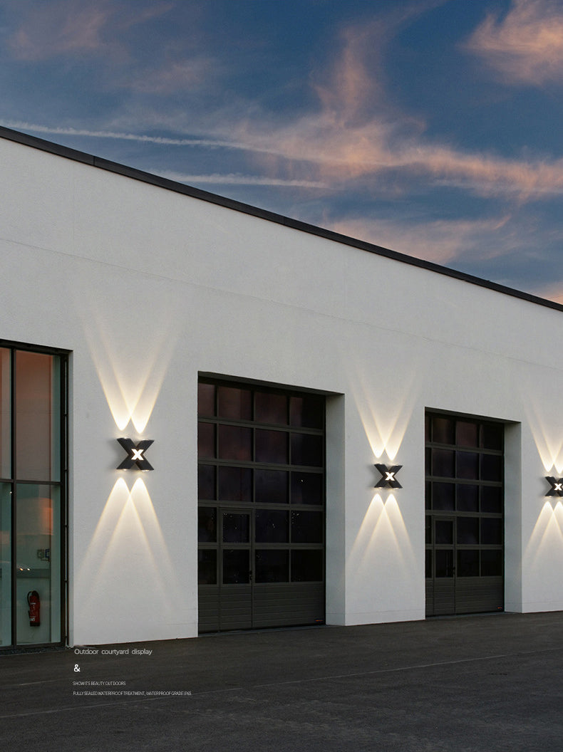 Modern Minimalist Style Wall Sconce Lighting Metal Wall Lighting Ideas for Exterior Wall