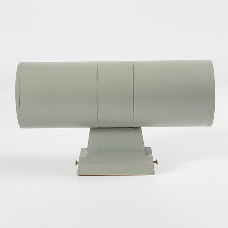 Modern Minimalist Style Cylinderical Sconce Light Fixtures Metal 2 Lights Wall Lamps
