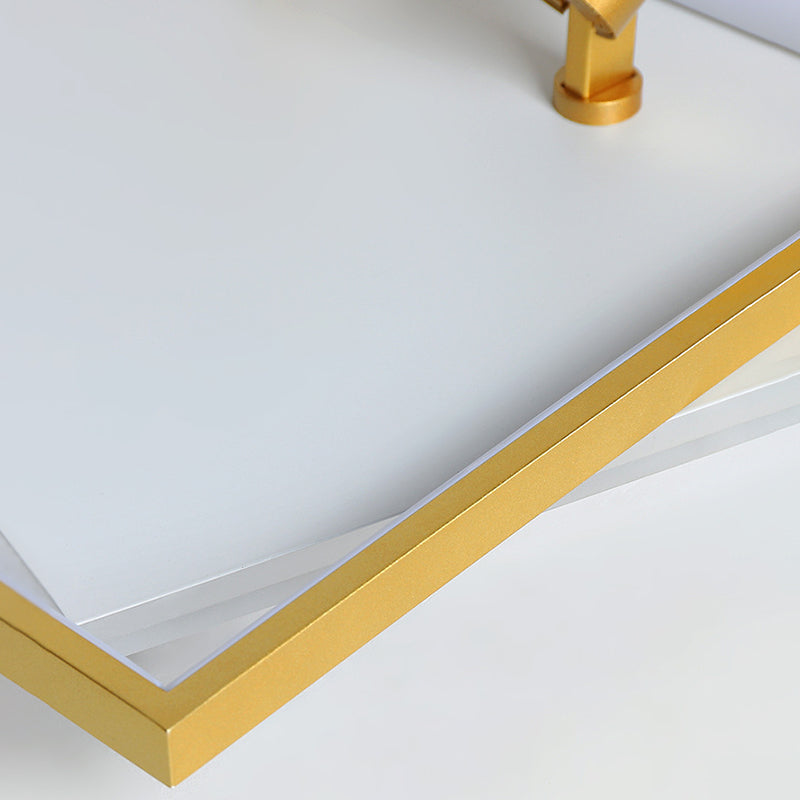 2-Light LED Flush Mount Lighting Track Lighting Double-deck Square Light Room Light Restaurant Light