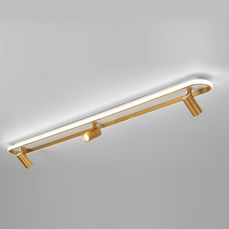 Modern Style LED Flush Mount Ceiling Light Track Light Balcony Light Living Room Light