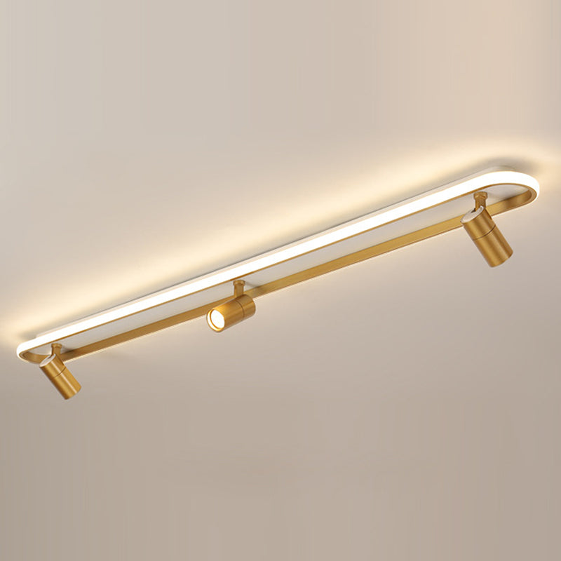 Modern Style LED Flush Mount Ceiling Light Track Light Balcony Light Living Room Light