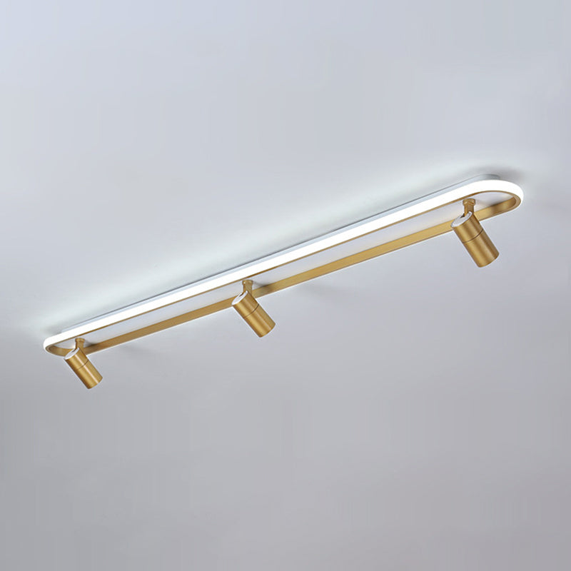 Modern Style LED Flush Mount Ceiling Light Track Light Balcony Light Living Room Light