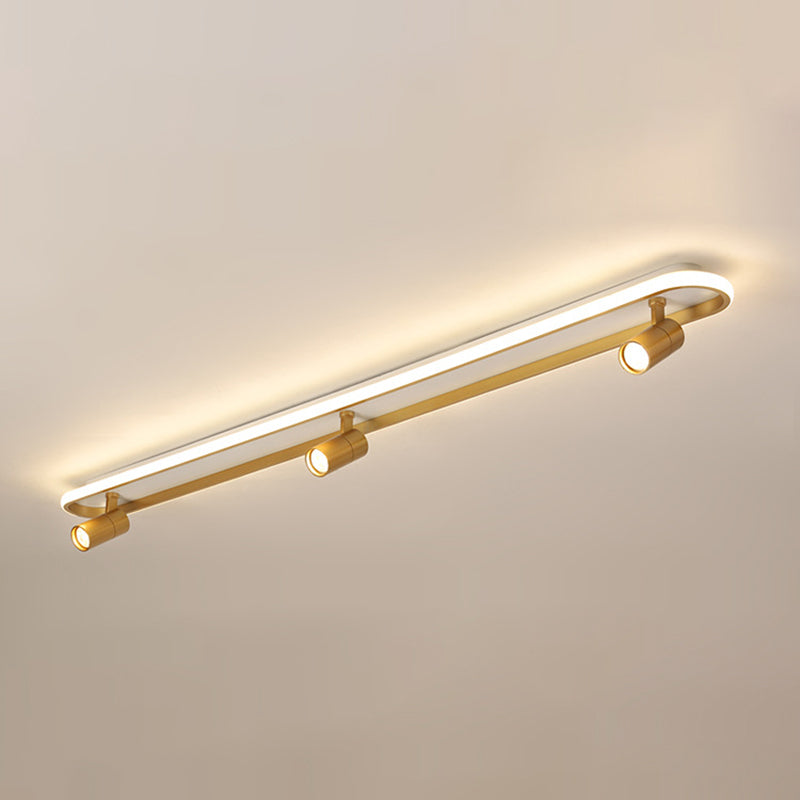 Modern Style LED Flush Mount Ceiling Light Track Light Balcony Light Living Room Light