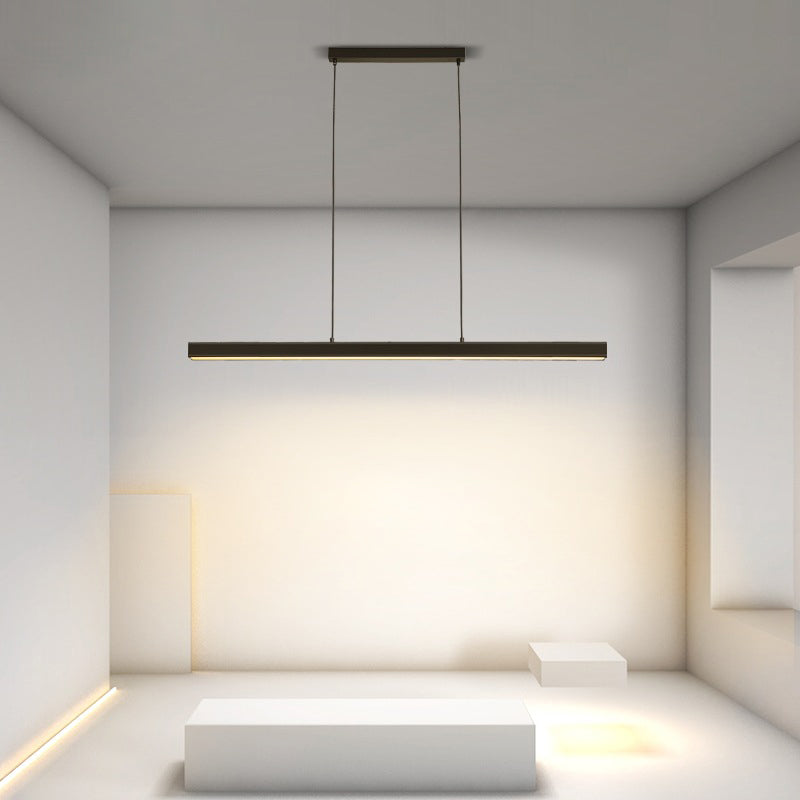 Linear Isola Lighting Acrilic Contemporary Simplicity Fishings a sospensione per il ristorante