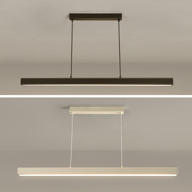 Linear Isola Lighting Acrilic Contemporary Simplicity Fishings a sospensione per il ristorante