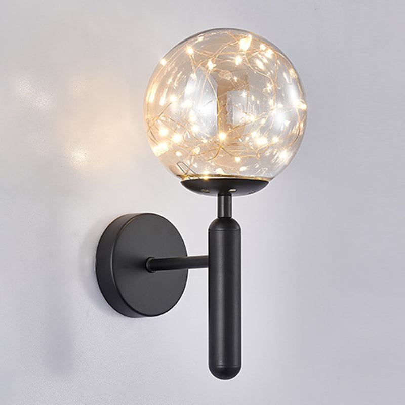 Modern Creative Decorative Wall Lamp with Single LED Light Wall Light for Living Room