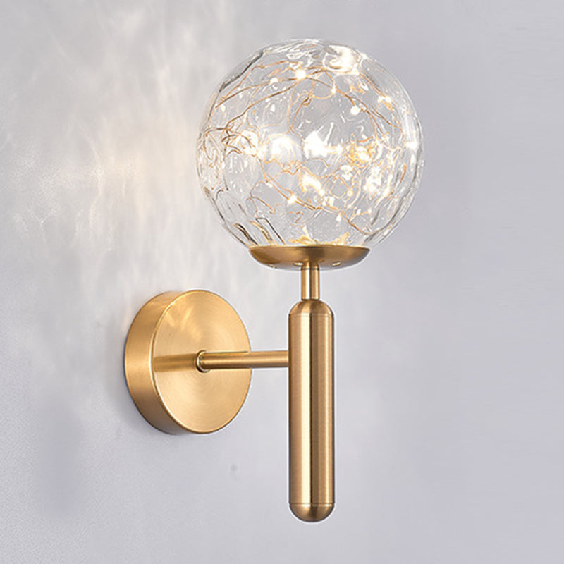 Modern Creative Decorative Wall Lamp with Single LED Light Wall Light for Living Room