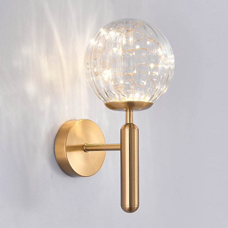 Modern Creative Decorative Wall Lamp with Single LED Light Wall Light for Living Room