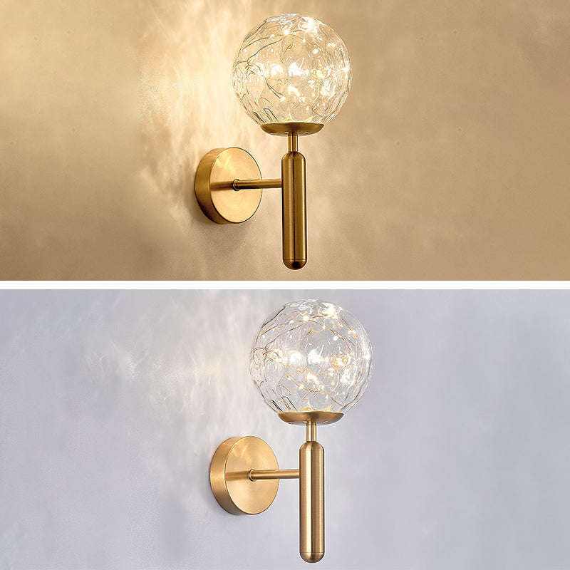 Modern Creative Decorative Wall Lamp with Single LED Light Wall Light for Living Room