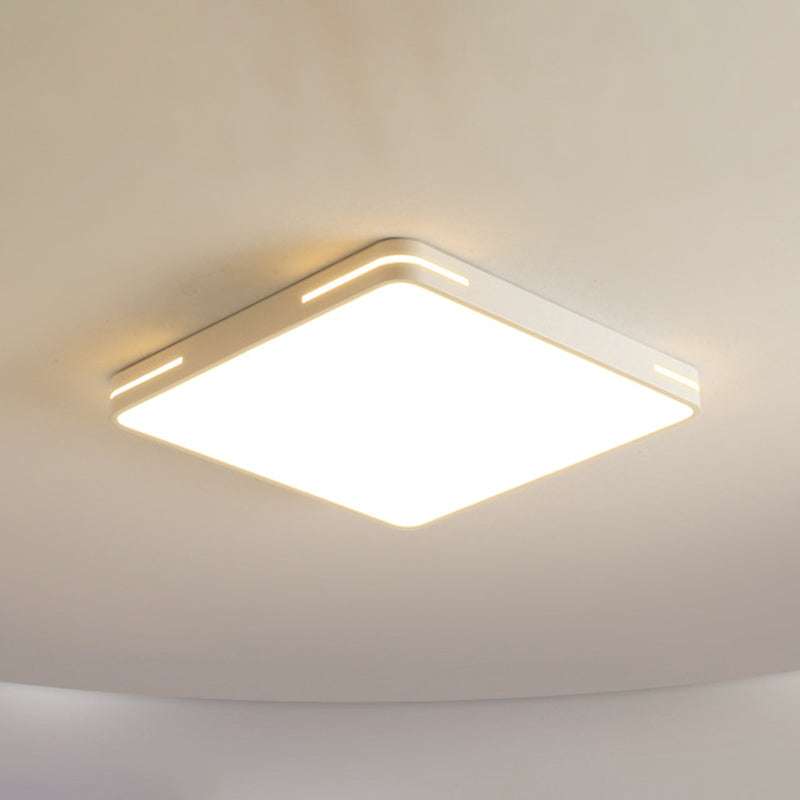 Modern Minimalist Style Flush Mount Light Fixtures Acryl 1 Light Flush Mount für Wohnzimmer