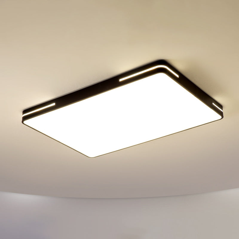 Modern Minimalist Style Flush Mount Light Fixtures Acryl 1 Light Flush Mount für Wohnzimmer