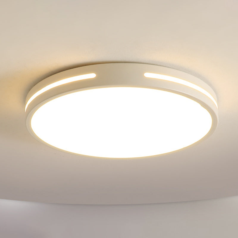 Modern Minimalist Style Flush Mount Light Fixtures Acryl 1 Light Flush Mount für Wohnzimmer