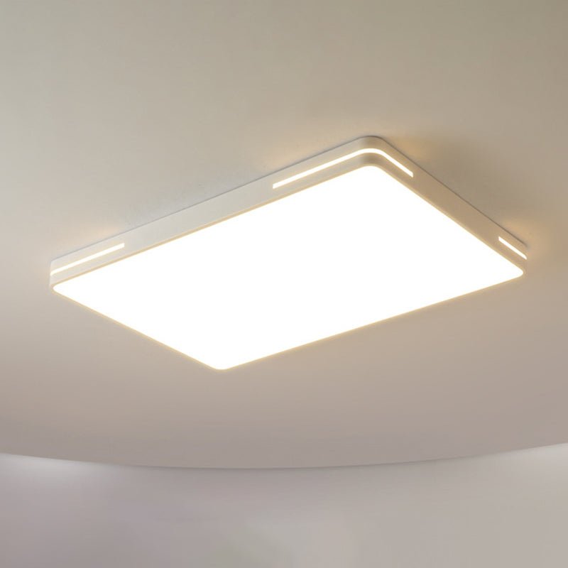 Modern Minimalist Style Flush Mount Light Fixtures Acryl 1 Light Flush Mount für Wohnzimmer