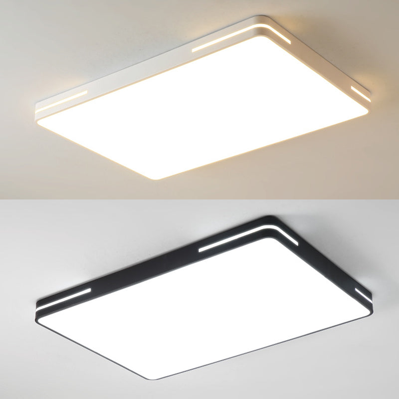 Modern Minimalist Style Flush Mount Light Fixtures Acryl 1 Light Flush Mount für Wohnzimmer