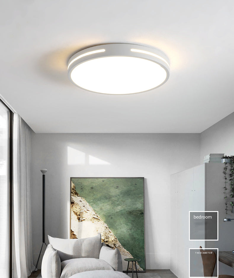 Modern Minimalist Style Flush Mount Light Fixtures Acryl 1 Light Flush Mount für Wohnzimmer