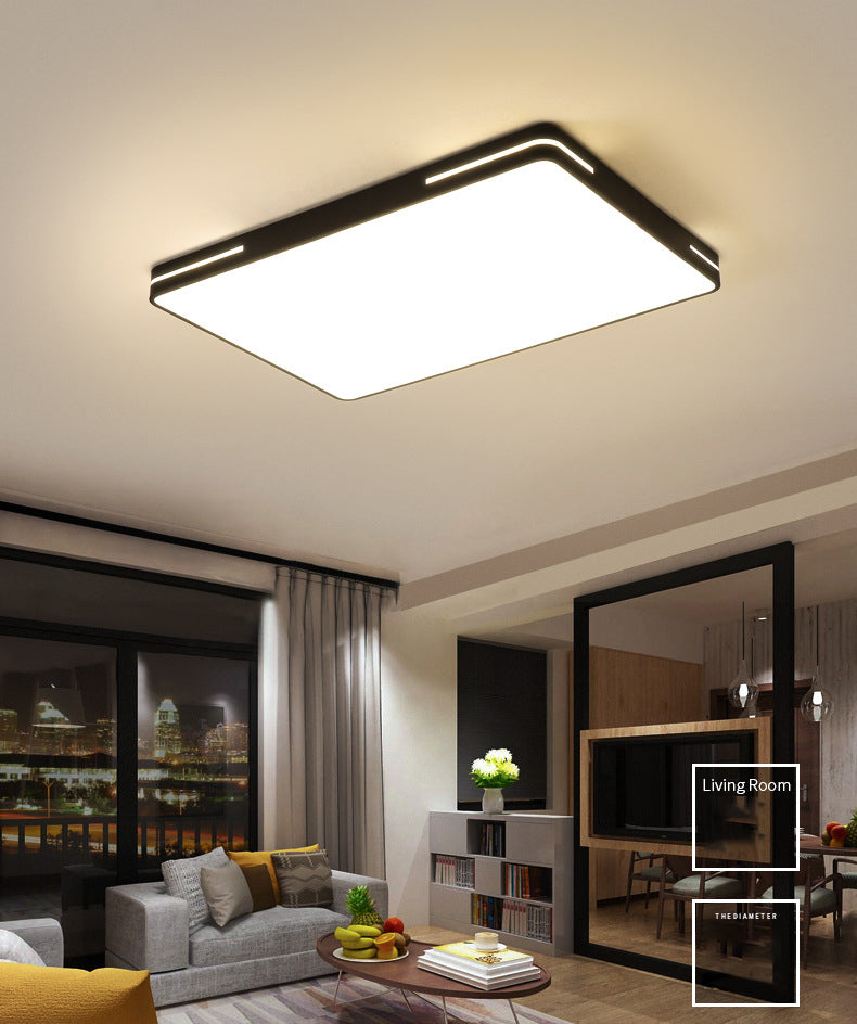 Modern Minimalist Style Flush Mount Light Fixtures Acryl 1 Light Flush Mount für Wohnzimmer