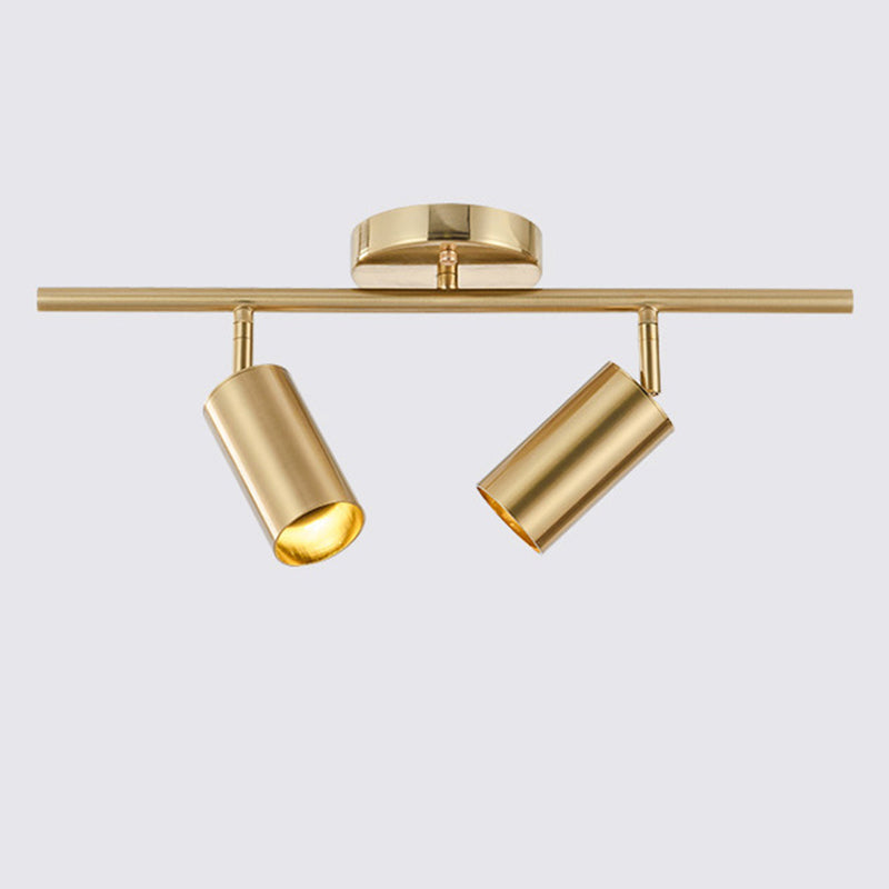 Nordic LED Track Lighting Surface Mounted Metal Spotlight for Living Room Dining Room Home and Clothing Store Commercial Shop