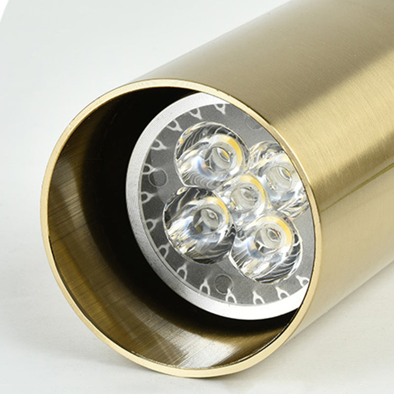 Nordic LED Track Lighting Surface Mounted Metal Spotlight for Living Room Dining Room Home and Clothing Store Commercial Shop