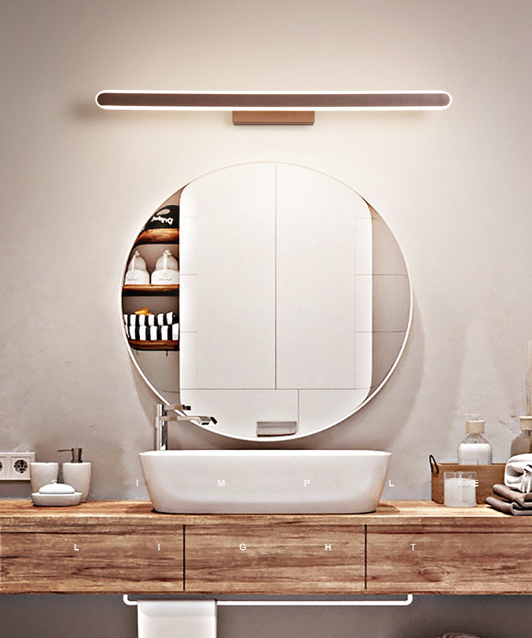 Acryl gearceerde muur sconce verlichting hedendaagse stijl led wandmontage verlichtingsarmatuur in koffie