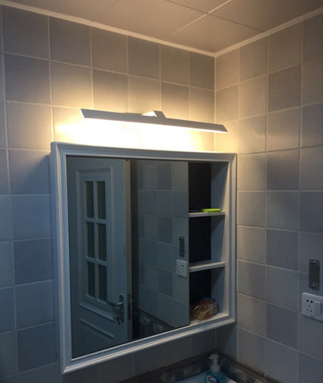 Style minimaliste Mur Mur Lightture acrylique LED LED Bathroom Wall Murd Murd en blanc