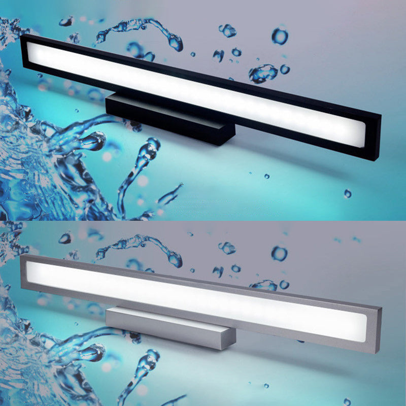 Metal Rectangular Sconce Light Fixture Minimalist LED Wall Mounted Light Fixture