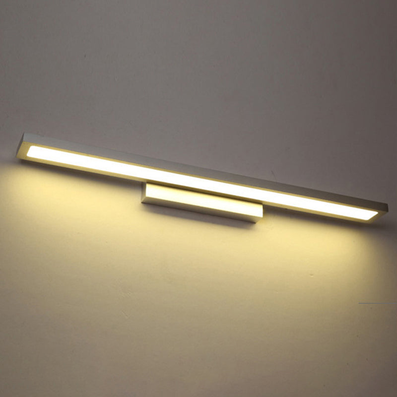 Metal Rectangular Sconce Light Fixture Minimalist LED Wall Mounted Light Fixture