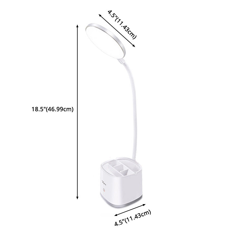 SEMPLICY STILE LED LAMPAGGIO TOUP TOUCT STUSSEGGIO USB Apparecchio di illuminazione camera da letto con supporto per penna
