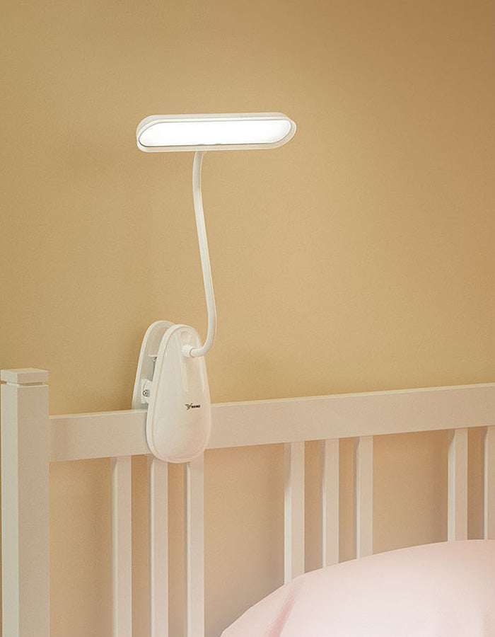 Clamp-on Design Macaroon Style LED Table Lamp Eye Protection Bedside Reading Lamp in Warm White Light