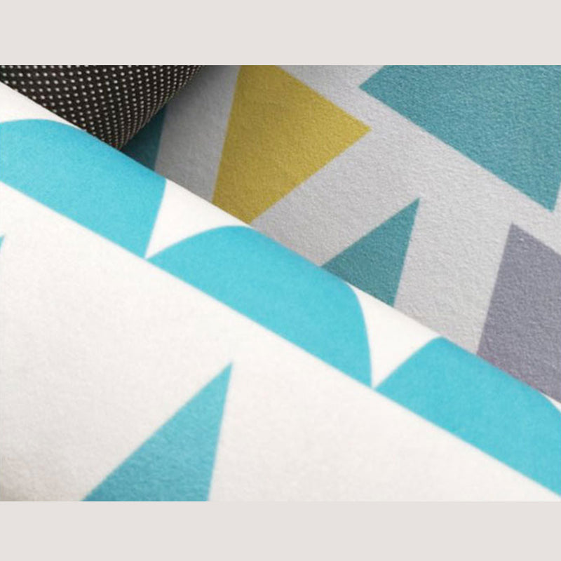 Brown Tone Contemporary Area Carpet Polyester Harlequin Print Indoor Rug Anti-Slip Backing Carpet for Living Room