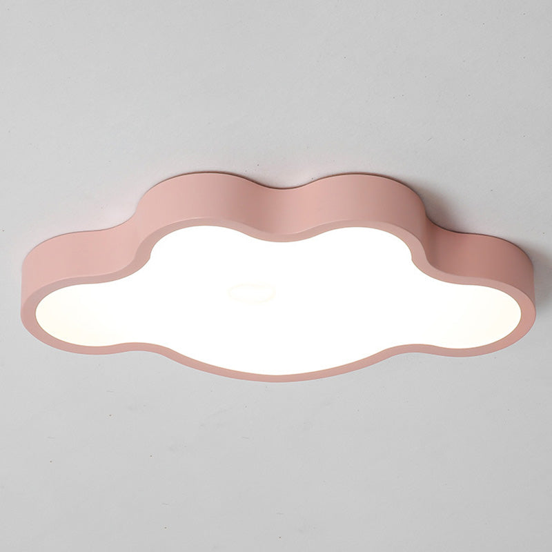 Cloud Flush Mount Light Fixtures 1 Light Acrylic Contemporary Ceiling Lights Flush Mount