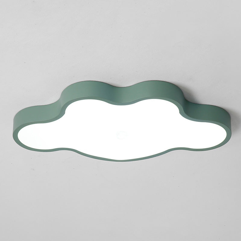 Cloud Flush Mount Light Fixtures 1 Light Acrylic Contemporary Ceiling Lights Flush Mount