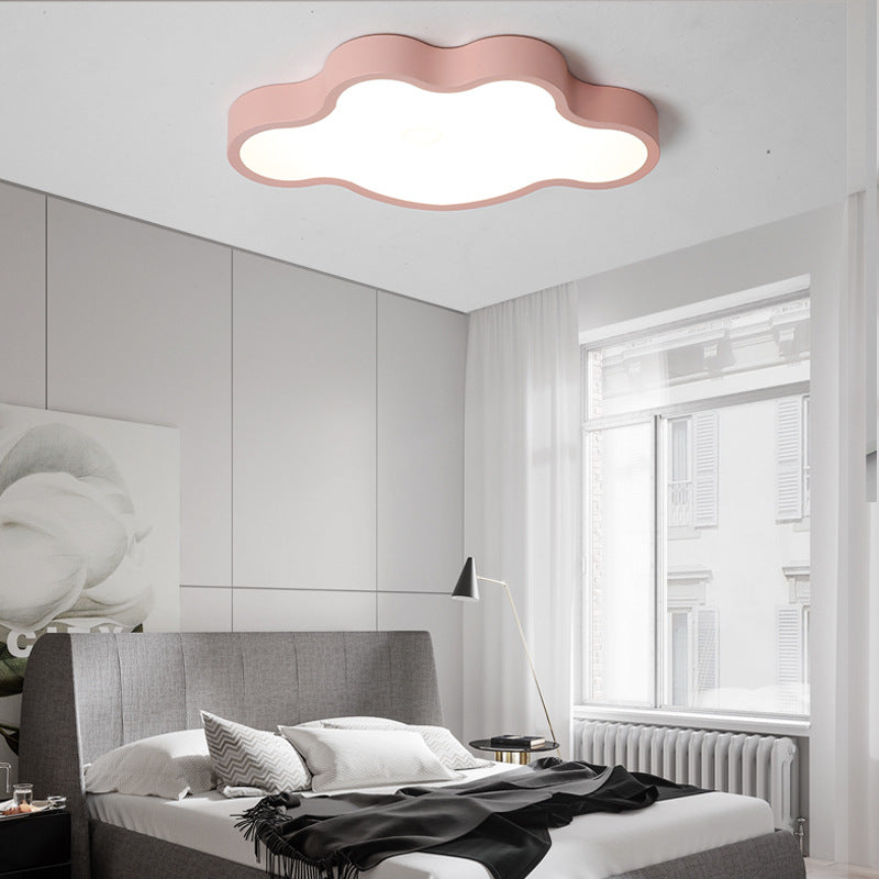 Cloud Flush Mount Light Fixtures 1 Light Acrylic Contemporary Ceiling Lights Flush Mount