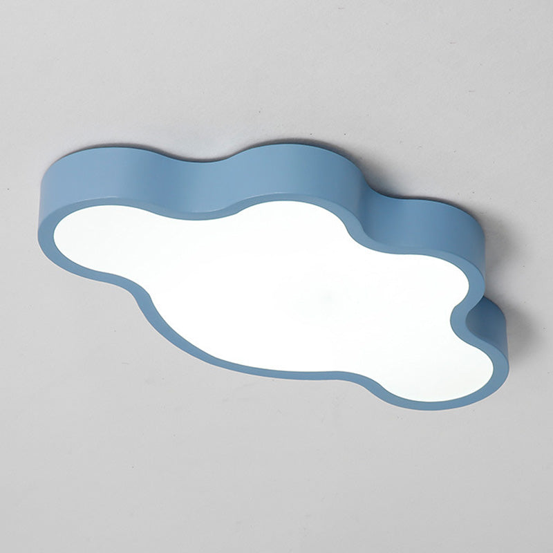 Cloud Flush Mount Light Fixtures 1 Light Acrylic Contemporary Ceiling Lights Flush Mount