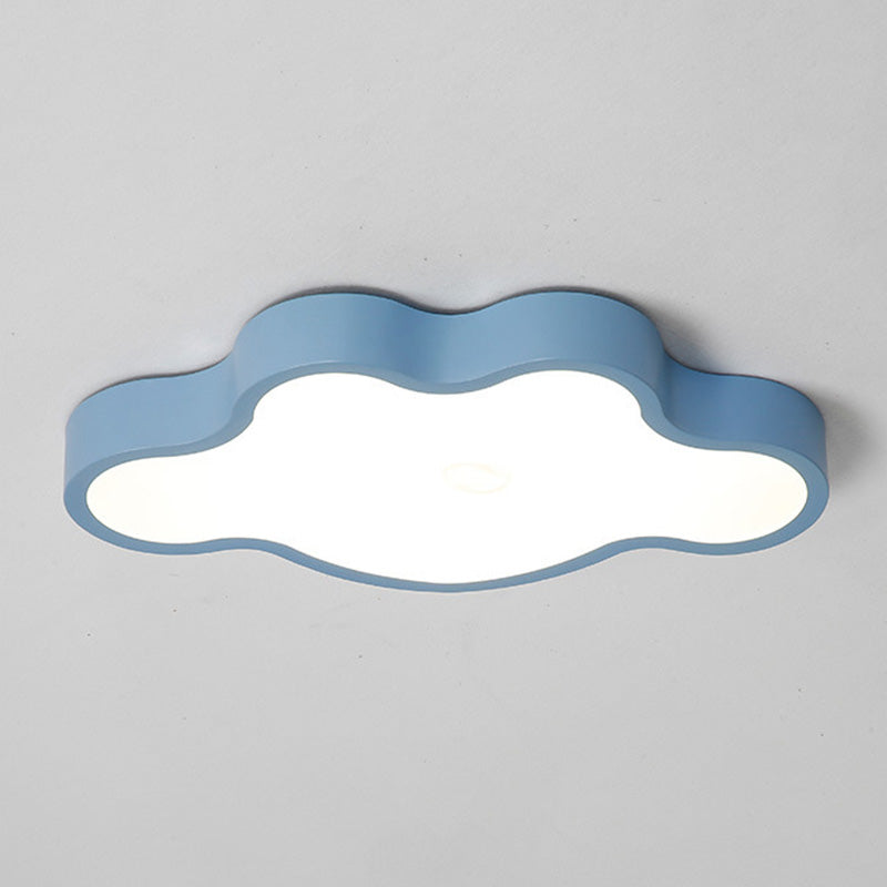 Cloud Flush Mount Light Fixtures 1 Light Acrylic Contemporary Ceiling Lights Flush Mount