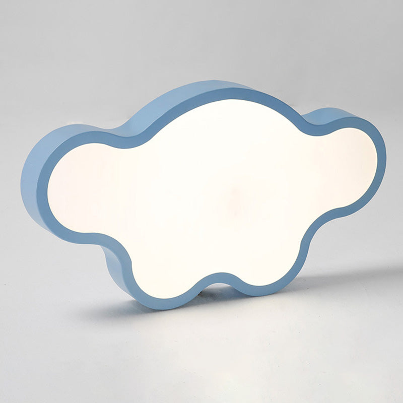Cloud Flush Mount Light Fixtures 1 Light Acrylic Contemporary Ceiling Lights Flush Mount