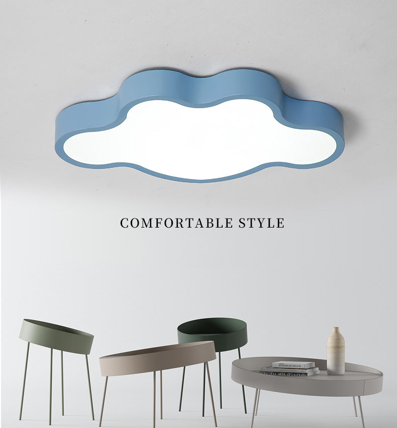 Cloud Flush Mount Light Fixtures 1 Light Acrylic Contemporary Ceiling Lights Flush Mount