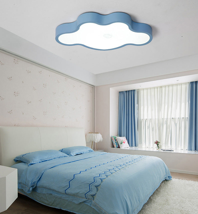 Cloud Flush Mount Light Fixtures 1 Light Acrylic Contemporary Ceiling Lights Flush Mount