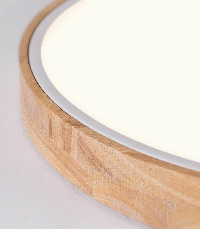 Round Flushmount Lights Modern Simplicity Acrylic Ceiling Mounted Fixture for Bedroom
