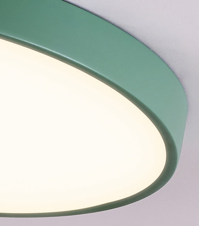Round Flushmount Lights Modern Simplicity Acrylic Ceiling Mounted Fixture for Bedroom