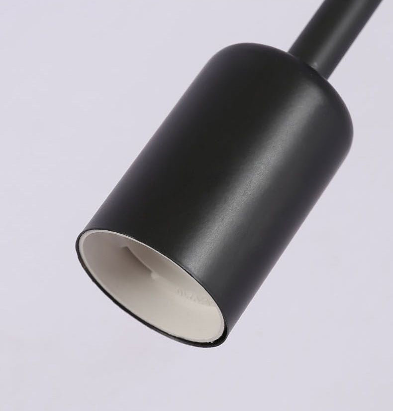 Sputnik Design Metal Semi Flush Light Fixtures Vintage Living Room Semi Flush Mount Ceiling Fixture