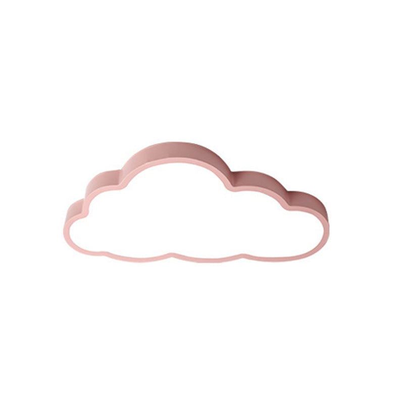 Cloud Flush Mount Light Fixtures Kids Acrylic Ceiling Light Fixtures for Bedroom